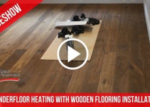 Underfloor Heating Wooden Flooring Installation