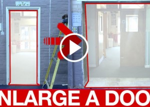 How to Extend Door with Steel Beam