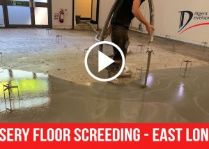 Nursery Floor Screeding - East London