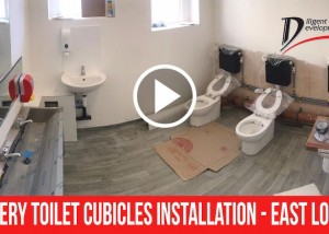 Nursery Toilet Cubicles Installation